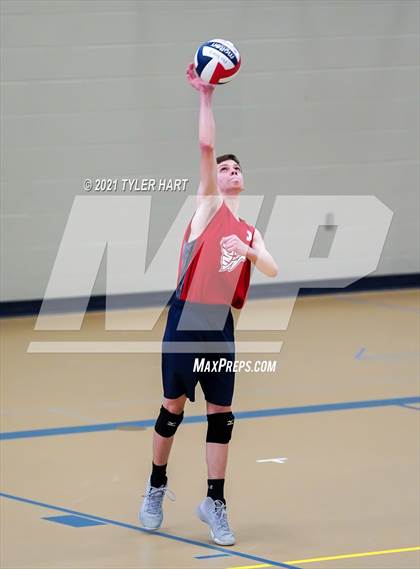 Thumbnail 2 in Ben Davis vs Indiana Christian Academy (Tri-West Hendricks) photogallery.