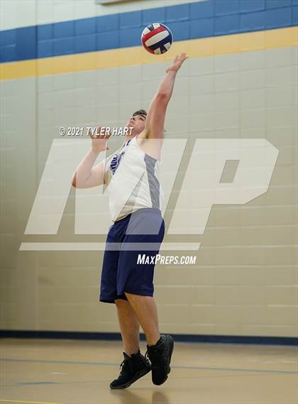 Thumbnail 1 in Ben Davis vs Indiana Christian Academy (Tri-West Hendricks) photogallery.