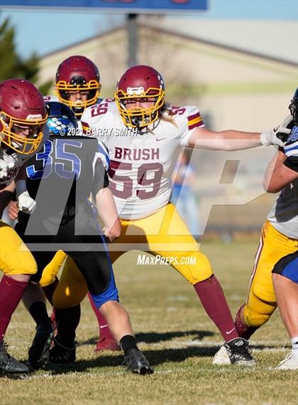 Thumbnail 2 in Brush @ Resurrection Christian (CHSAA 2A Round 2 Playoff) photogallery.