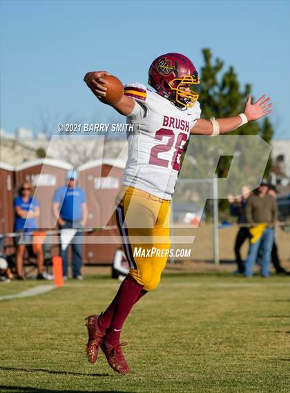 Thumbnail 2 in Brush @ Resurrection Christian (CHSAA 2A Round 2 Playoff) photogallery.