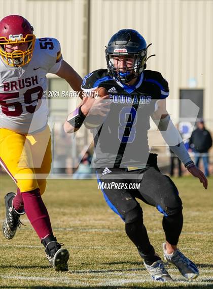 Thumbnail 3 in Brush @ Resurrection Christian (CHSAA 2A Round 2 Playoff) photogallery.