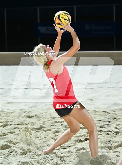 Thumbnail 3 in Chaparral vs. Sunnyslope (AIA DI Pairs Round 1 Playoff) photogallery.
