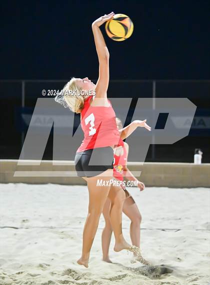 Thumbnail 3 in Chaparral vs. Sunnyslope (AIA DI Pairs Round 1 Playoff) photogallery.