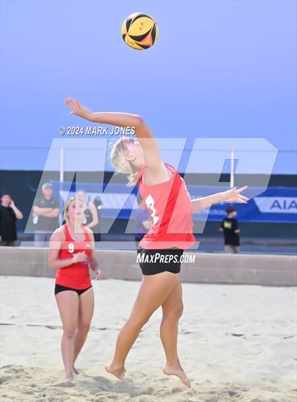 Thumbnail 1 in Chaparral vs. Sunnyslope (AIA DI Pairs Round 1 Playoff) photogallery.