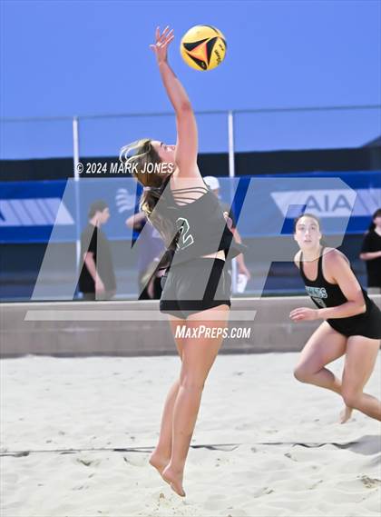 Thumbnail 2 in Chaparral vs. Sunnyslope (AIA DI Pairs Round 1 Playoff) photogallery.