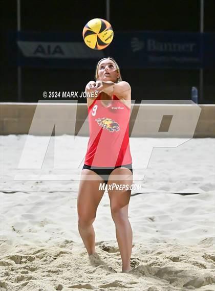 Thumbnail 2 in Chaparral vs. Sunnyslope (AIA DI Pairs Round 1 Playoff) photogallery.