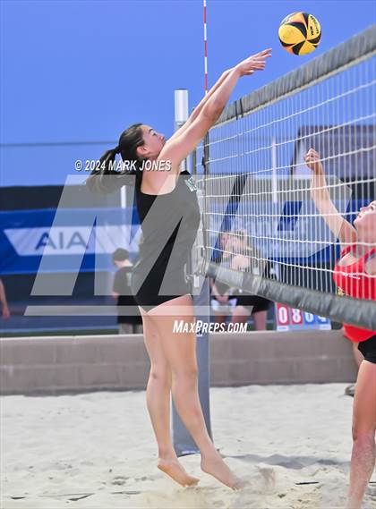 Thumbnail 2 in Chaparral vs. Sunnyslope (AIA DI Pairs Round 1 Playoff) photogallery.