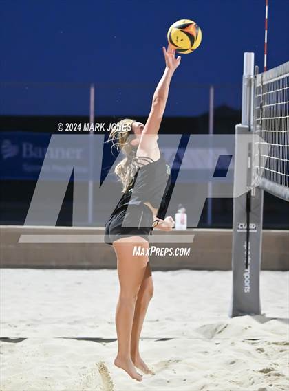 Thumbnail 1 in Chaparral vs. Sunnyslope (AIA DI Pairs Round 1 Playoff) photogallery.