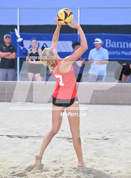 Thumbnail 1 in Chaparral vs. Sunnyslope (AIA DI Pairs Round 1 Playoff) photogallery.