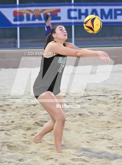 Thumbnail 2 in Chaparral vs. Sunnyslope (AIA DI Pairs Round 1 Playoff) photogallery.