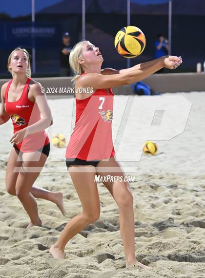 Thumbnail 3 in Chaparral vs. Sunnyslope (AIA DI Pairs Round 1 Playoff) photogallery.