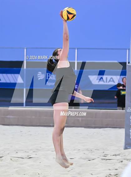 Thumbnail 3 in Chaparral vs. Sunnyslope (AIA DI Pairs Round 1 Playoff) photogallery.