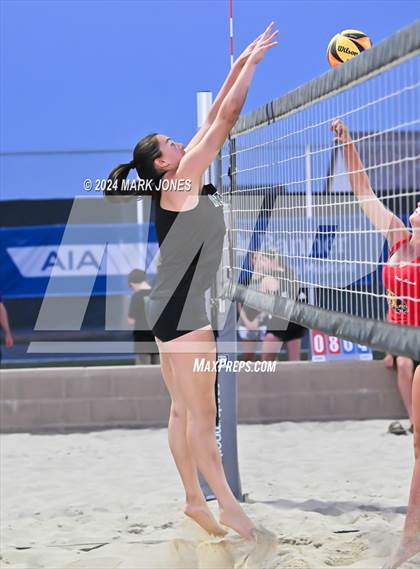 Thumbnail 1 in Chaparral vs. Sunnyslope (AIA DI Pairs Round 1 Playoff) photogallery.
