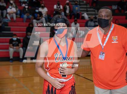 Thumbnail 2 in Zebulon B. Vance vs. Garner Magnet (NCHSAA 4A Final) (2 of 2 - pre-game, groups, post-game and awards) photogallery.