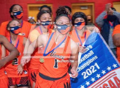 Thumbnail 2 in Zebulon B. Vance vs. Garner Magnet (NCHSAA 4A Final) (2 of 2 - pre-game, groups, post-game and awards) photogallery.