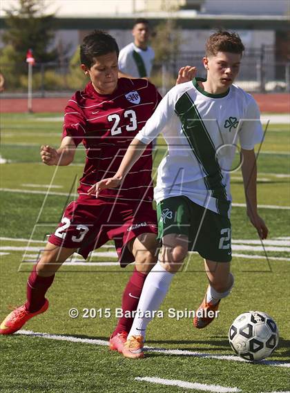 Thumbnail 3 in Sacred Heart Cathedral vs. Sacred Heart Prep (CIF CCS D3 Final) photogallery.