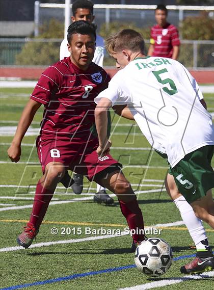 Thumbnail 2 in Sacred Heart Cathedral vs. Sacred Heart Prep (CIF CCS D3 Final) photogallery.