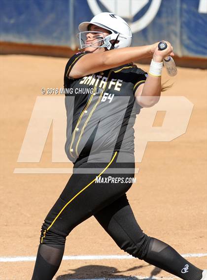 Thumbnail 3 in San Marcos vs. Santa Fe (CIF SS D4 Final) photogallery.