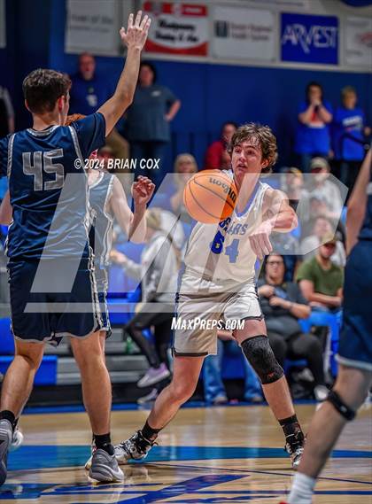 Thumbnail 1 in Ozark Mountain vs Haas Hall Academy (2A-1 District Tournament) photogallery.
