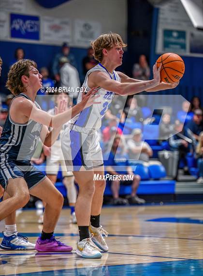 Thumbnail 1 in Ozark Mountain vs Haas Hall Academy (2A-1 District Tournament) photogallery.