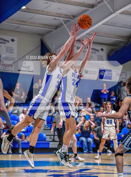 Thumbnail 1 in Ozark Mountain vs Haas Hall Academy (2A-1 District Tournament) photogallery.