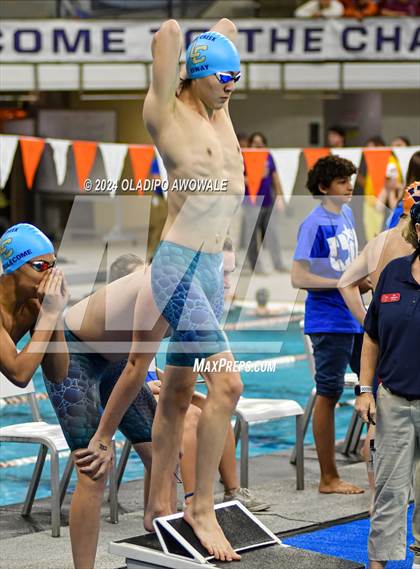 Thumbnail 2 in UIL 5A Swimming & Diving State Finals photogallery.
