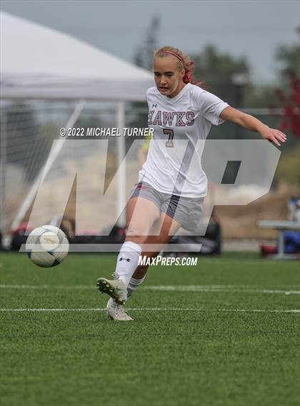 Thumbnail 2 in Twin Falls vs Canyon Ridge (IHSAA 4A State Playoff)  photogallery.