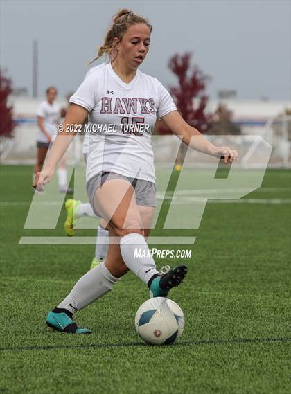 Thumbnail 3 in Twin Falls vs Canyon Ridge (IHSAA 4A State Playoff)  photogallery.