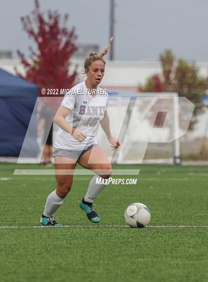 Thumbnail 1 in Twin Falls vs Canyon Ridge (IHSAA 4A State Playoff)  photogallery.