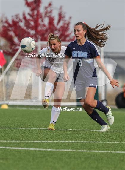 Thumbnail 3 in Twin Falls vs Canyon Ridge (IHSAA 4A State Playoff)  photogallery.