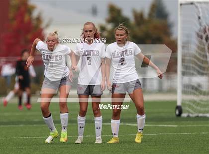 Thumbnail 3 in Twin Falls vs Canyon Ridge (IHSAA 4A State Playoff)  photogallery.