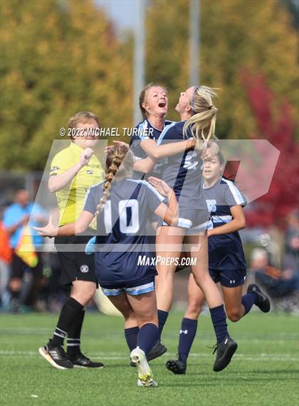 Thumbnail 1 in Twin Falls vs Canyon Ridge (IHSAA 4A State Playoff)  photogallery.