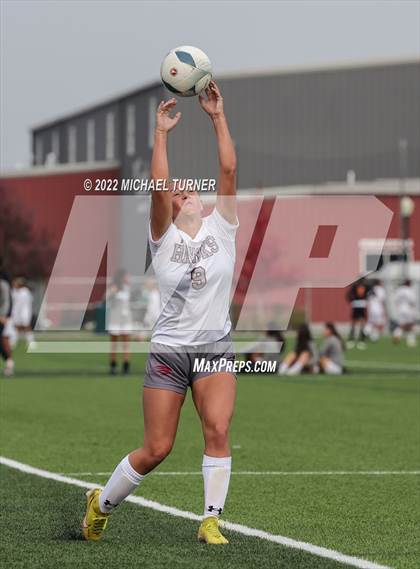 Thumbnail 1 in Twin Falls vs Canyon Ridge (IHSAA 4A State Playoff)  photogallery.