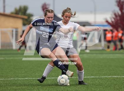 Thumbnail 3 in Twin Falls vs Canyon Ridge (IHSAA 4A State Playoff)  photogallery.