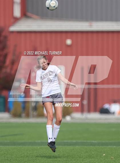 Thumbnail 2 in Twin Falls vs Canyon Ridge (IHSAA 4A State Playoff)  photogallery.