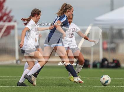 Thumbnail 2 in Twin Falls vs Canyon Ridge (IHSAA 4A State Playoff)  photogallery.