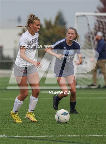 Thumbnail 2 in Twin Falls vs Canyon Ridge (IHSAA 4A State Playoff)  photogallery.