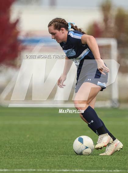 Thumbnail 2 in Twin Falls vs Canyon Ridge (IHSAA 4A State Playoff)  photogallery.