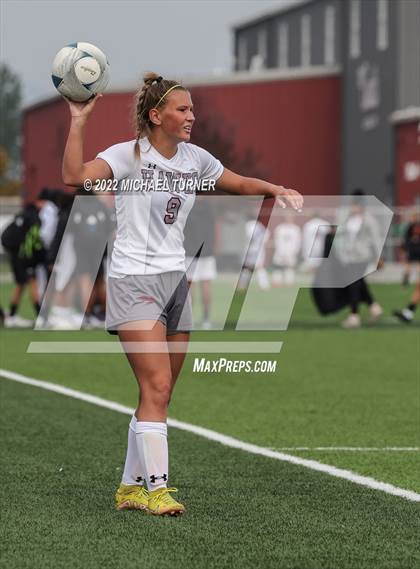 Thumbnail 2 in Twin Falls vs Canyon Ridge (IHSAA 4A State Playoff)  photogallery.
