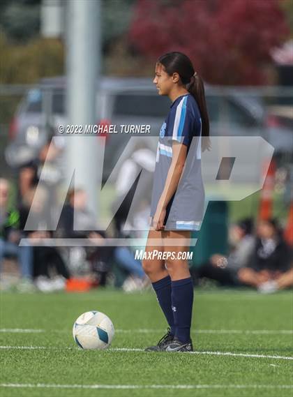 Thumbnail 2 in Twin Falls vs Canyon Ridge (IHSAA 4A State Playoff)  photogallery.