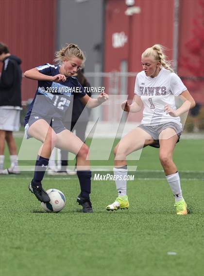 Thumbnail 2 in Twin Falls vs Canyon Ridge (IHSAA 4A State Playoff)  photogallery.