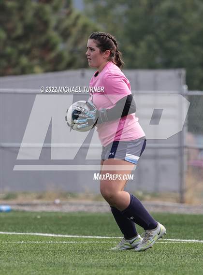Thumbnail 3 in Twin Falls vs Canyon Ridge (IHSAA 4A State Playoff)  photogallery.