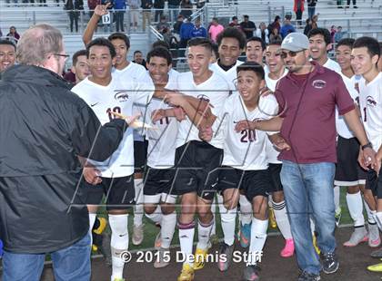 Thumbnail 3 in Oakdale vs. Weston Ranch (CIF SJS D3 Final) photogallery.