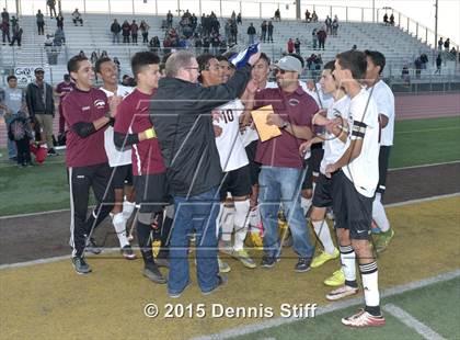 Thumbnail 1 in Oakdale vs. Weston Ranch (CIF SJS D3 Final) photogallery.