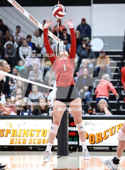 Thumbnail 2 in Mineral Wells vs Springtown (UIL Area playoff) photogallery.
