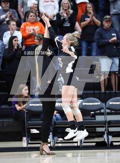 Thumbnail 2 in Mineral Wells vs Springtown (UIL Area playoff) photogallery.