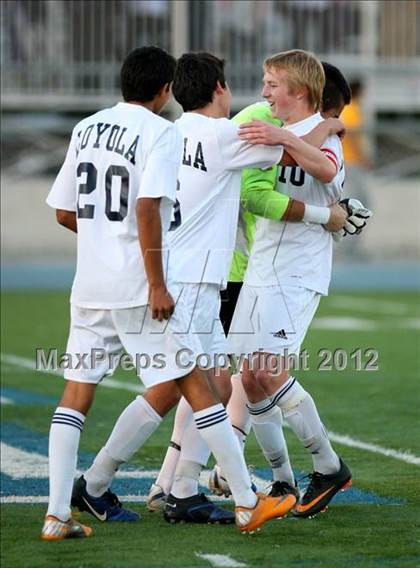 Thumbnail 2 in Loyola vs. Harvard-Westlake photogallery.