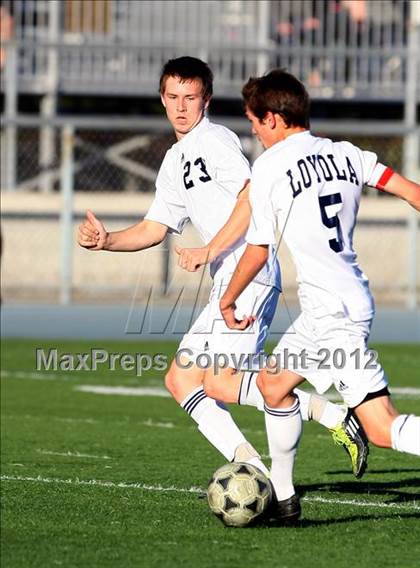 Thumbnail 2 in Loyola vs. Harvard-Westlake photogallery.