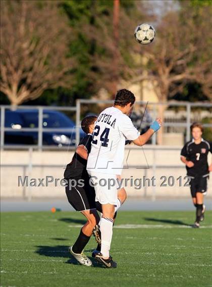Thumbnail 1 in Loyola vs. Harvard-Westlake photogallery.