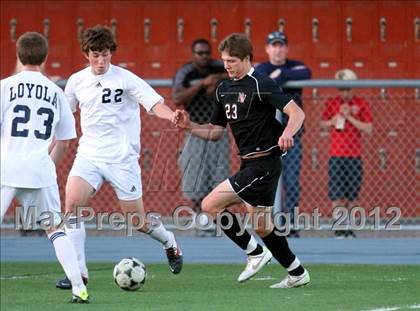 Thumbnail 2 in Loyola vs. Harvard-Westlake photogallery.